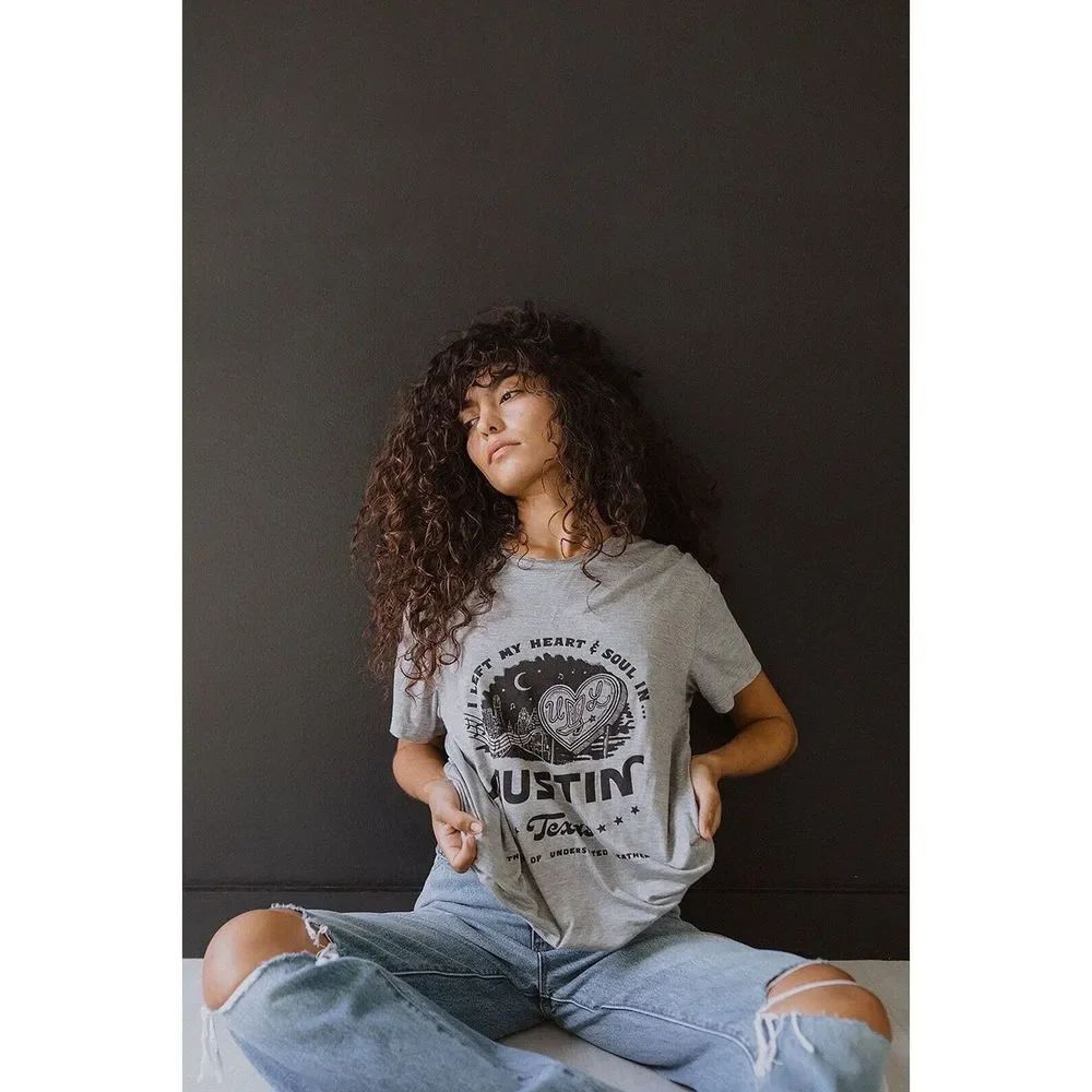 Free People HEART & SOUL OVERSIZED TEE